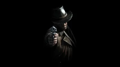 Arthur Morgan's Darkened Resolve - free wallpaper 7680×4320