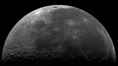 Lunar Surface in High Definition - free space wallpaper 7680×4320
