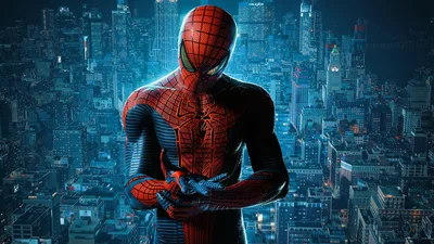 Spider-Man Watches Over the City - free gaming wallpaper 3840×2160