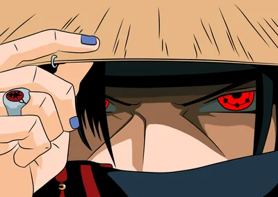 Itachi's Crimson Gaze: Sharingan Power - free anime wallpaper 4677×3307