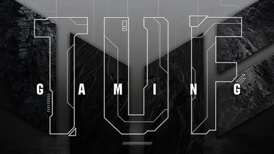 ASUS TUF Gaming Dark Geometric Monochrome - free technology wallpaper 5120×2880