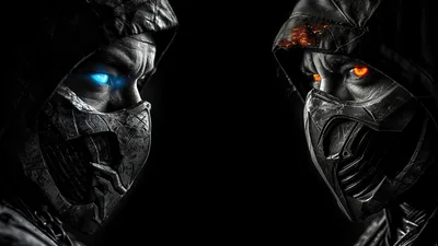 Mortal Kombat: Frozen Fire Clash - free dark wallpaper 5120×2880