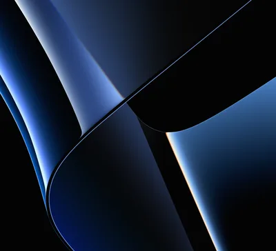 MacBook Pro Blue Elegance 5K Dark - free abstract wallpaper 6016×5468