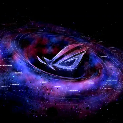 ASUS ROG Supernova Galaxy - free technology wallpaper 3840×3840