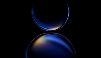 Iridescent Depths - Huawei Mate 80 Stock - free abstract wallpaper 5600×3200