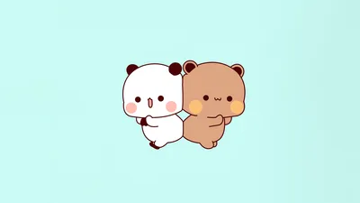 Milk and Mocha: Adorable Kawaii Bear Couple - free anime wallpaper 3840×2160