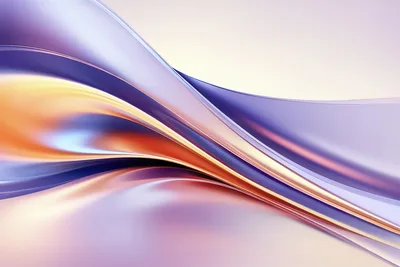Flowing Metallic Dreams in 5K - free abstract wallpaper 5120×3413