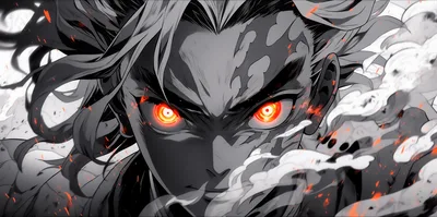 Crimson Awakening: Tanjiro's Demon Form - free dark wallpaper 4334×2160