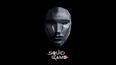 Geometric Mask Boss - Squid Game 8K AMOLED - free wallpaper 7680×4320