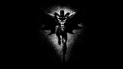 Dark Knight Rising in Shadows - free dark wallpaper 5120×2880