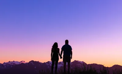 Mountain Love at Dawn - free people & portraits wallpaper 6532×3987