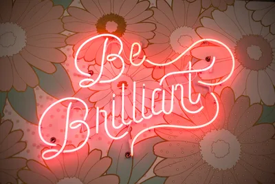 Neon Brilliance Blooming in Pink Light - free cyberpunk wallpaper 5616×3744