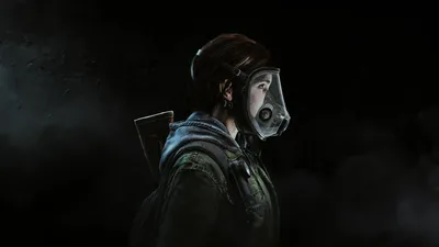 Ellie's Resolve - The Last of Us Part II - free dark wallpaper 5120×2880