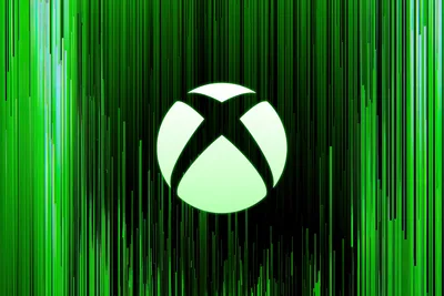 Xbox Green Digital Abstract 5K - free technology wallpaper 5120×3413