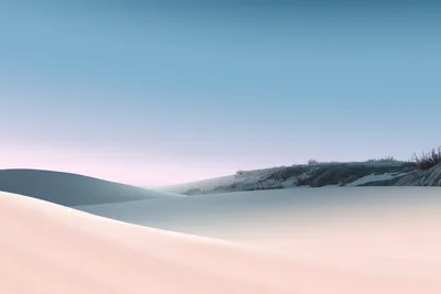 Serene Desert Dunes Under Clear Blue Skies - free nature wallpaper 3840×2560