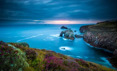 Celtic Sea Cliffs at Twilight, Ireland - free nature wallpaper 5760×3508
