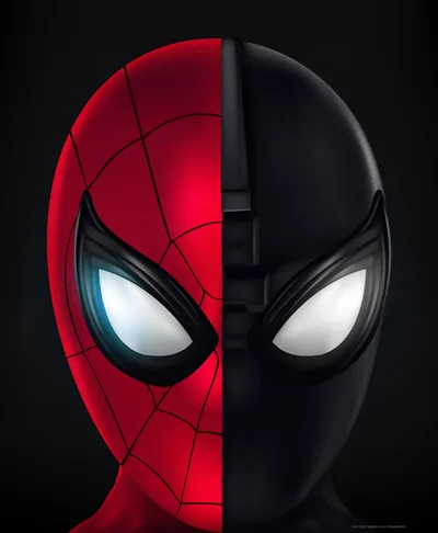 Spider-Man: Red and Black Duality - free movies & tv wallpaper 3686×4479