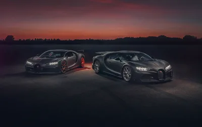 Bugatti Chiron Legends at Twilight - free cars & vehicles wallpaper 7000×4386