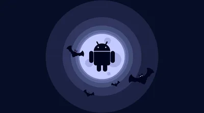 Android Guardian: Bats in the Night - free technology wallpaper 9000×5000