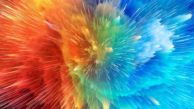 Radiant Color Burst: A Spectrum Explosion - free abstract wallpaper 4000×2250