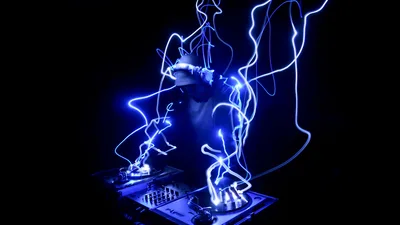 Electric Pulse: Dark DJ Energy - free dark wallpaper 3840×2160