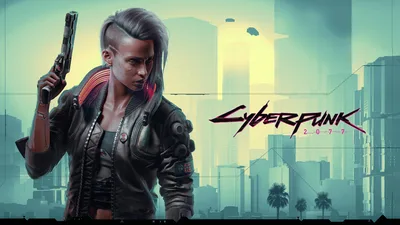 Cyberpunk 2077 Female V Neon City Warrior - free gaming wallpaper 3840×2160