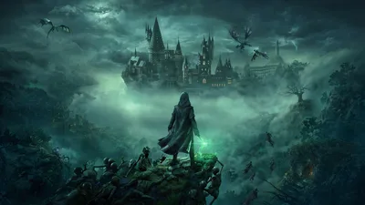 The Dark Legacy Awaits at Hogwarts Castle - free gaming wallpaper 3840×2160