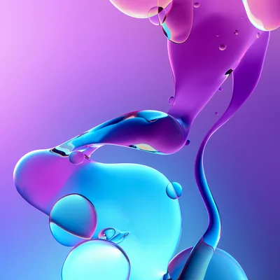 Liquid Dreams in Purple Haze - free abstract wallpaper 3840×3840