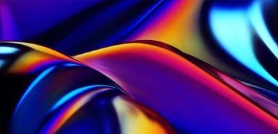 Vibrant Neon Waves in 5K Glory - free abstract wallpaper 5760×2800
