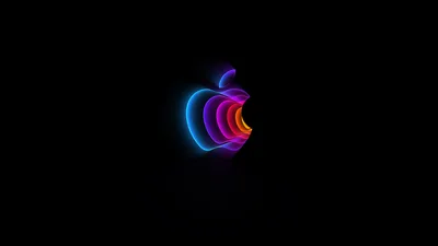 Neon Apple Event 2022 Colorful AMOLED - free technology wallpaper 5120×2880