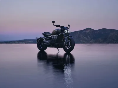 Triumph Rocket 3 Storm at Twilight - free cars & vehicles wallpaper 5120×3840