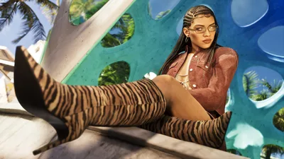 Lucia Caminos - Vice City Dreams - free gaming wallpaper 3840×2160