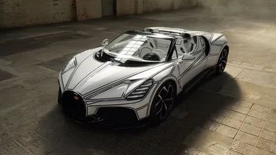 Bugatti W16 Mistral Blanc Éternel Hypercar - free cars & vehicles wallpaper 5120×2880