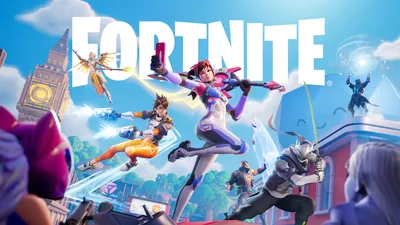 Fortnite x Overwatch: Heroes Unite in 2026 - free gaming wallpaper 3840×2160