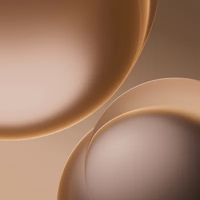Flowing Curves in Warm Gradient Tones - free abstract wallpaper 5120×5120