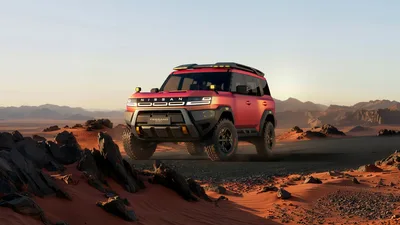 Nissan Terrano PHEV Desert Explorer 2026 - free cars & vehicles wallpaper 7680×4320