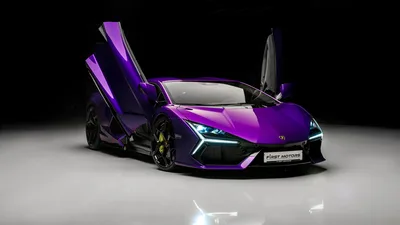 Purple Revuelto: Lamborghini's Bold Future in 8K - free cars & vehicles wallpaper 7680×4320