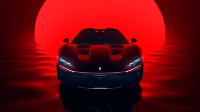 Ferrari J50 Roadster - free cars & vehicles wallpaper 3840×2160