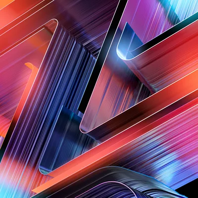 Modern 3D Render - free abstract wallpaper 3840×3840