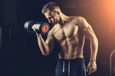 Shredded Strength: Dumbbell Power - free people & portraits wallpaper 2121×1414