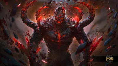Infernal Crystal Demon Rising - free gaming wallpaper 1920×1080