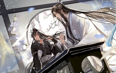 Celestial Melodies: A Guqin's Whisper - free art & design wallpaper 2048×1295
