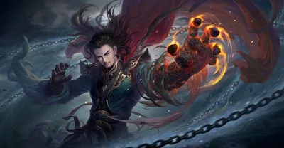 Infernal Spellblade: Chains of Fire - free gaming wallpaper 2081×1080