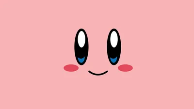 Kawaii Kirby Smile in Pastel Dreams - free anime wallpaper 5120×2880