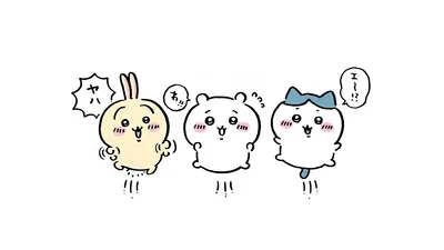 Chiikawa Friends: Adorable Cute Creatures - free wallpaper 5120×2880