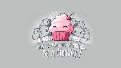 Be A Cupcake In A Muffin World - free anime wallpaper 7680×4320