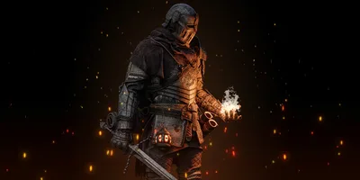 Wanderer Knight - free art & design wallpaper 9600×4800