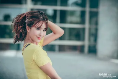 Young Woman in Yellow Top Portrait - free people & portraits wallpaper 5760×3840