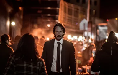 Man in Suit Walking Through Night City Street - free movies & tv wallpaper 1920×1212