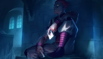 Hisoka's Twisted Grin | Hunter x Hunter - free anime wallpaper 1920×1104